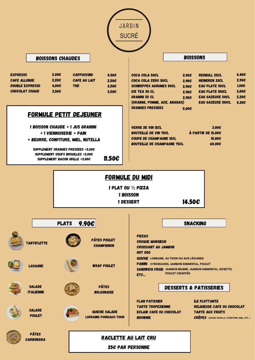 Photo de JARDIN SUCRÉ & JARDIN S PIZZA